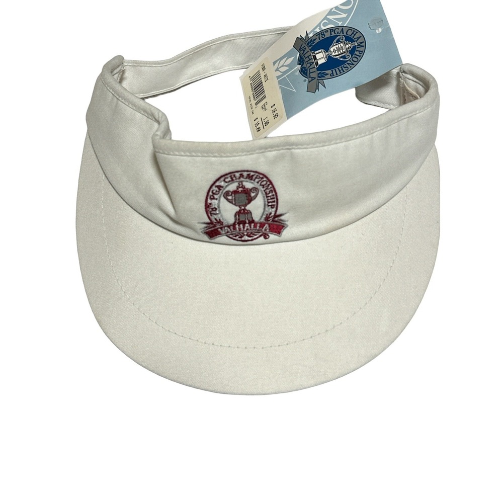 Vintage 78th PGA Championship Valhalla Visor By Cali Fame Of LA Made In USA